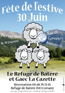 affiche Fête de l'estive