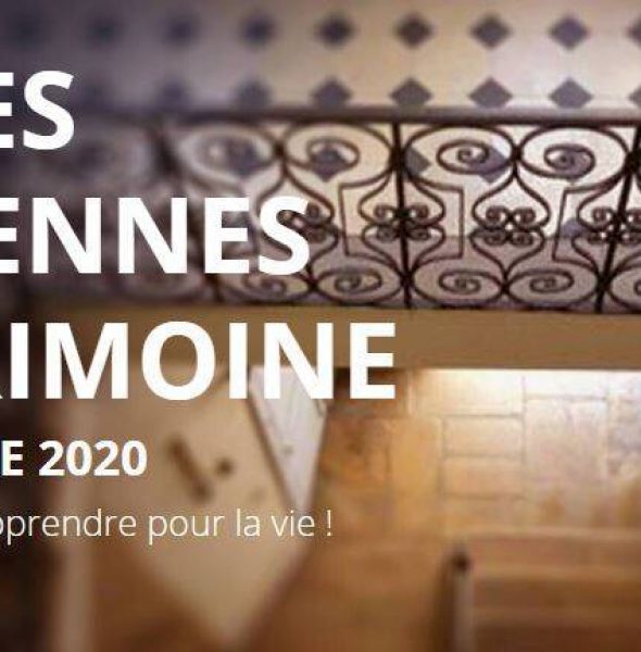 JOURNÉES EUROPÉENNES DU PATRIMOINE 2020