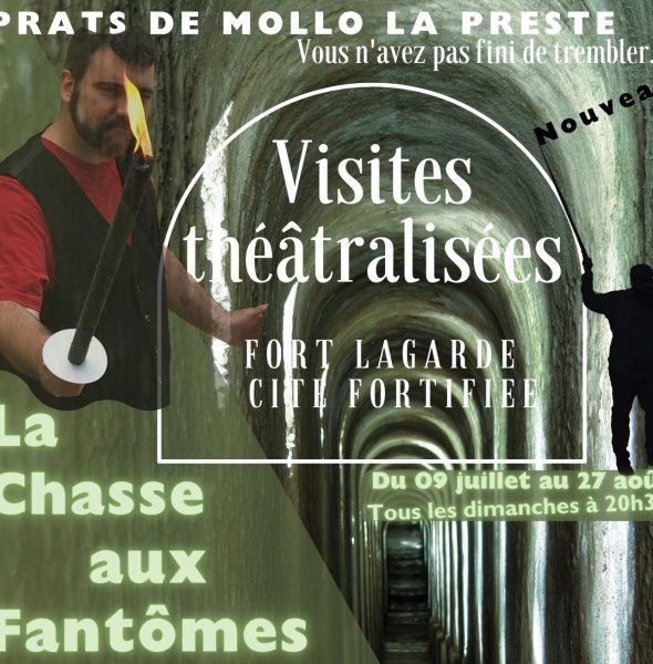 FORT LAGARDE &#8211; &#8220;La Chasse aux fantômes&#8221; Visites théâtralisées