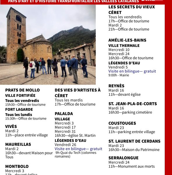 PAYS D&#8217;ART ET D&#8217;HISTOIRE TRANSFONTALIER LES VALLÉES CATALANES