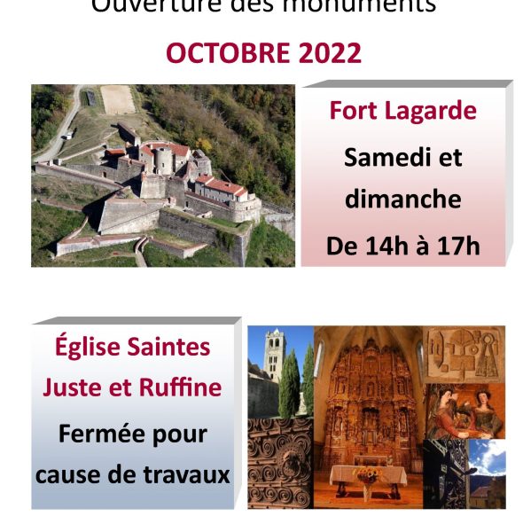 Ouverture des monuments – Prats de Mollo la Preste