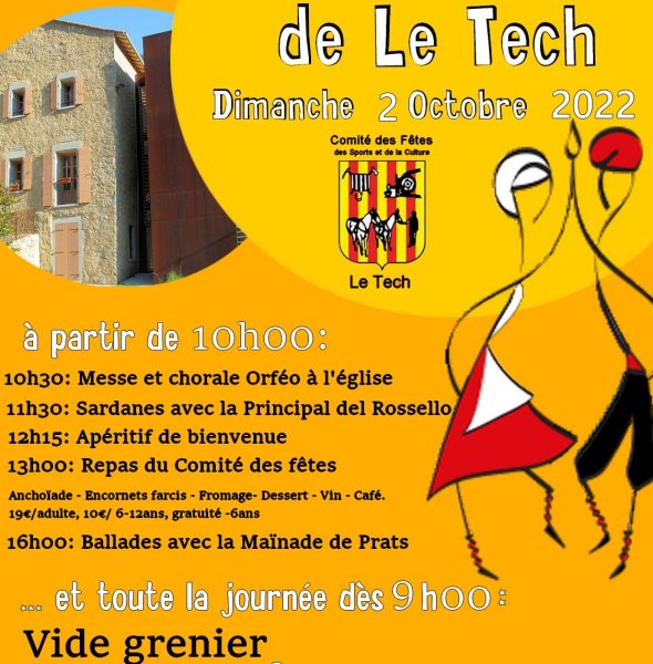 Le Tech en fête – Festa Major