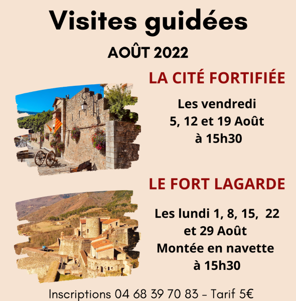 Visites Guidées de Prats de Mollo la Preste – Août 2022