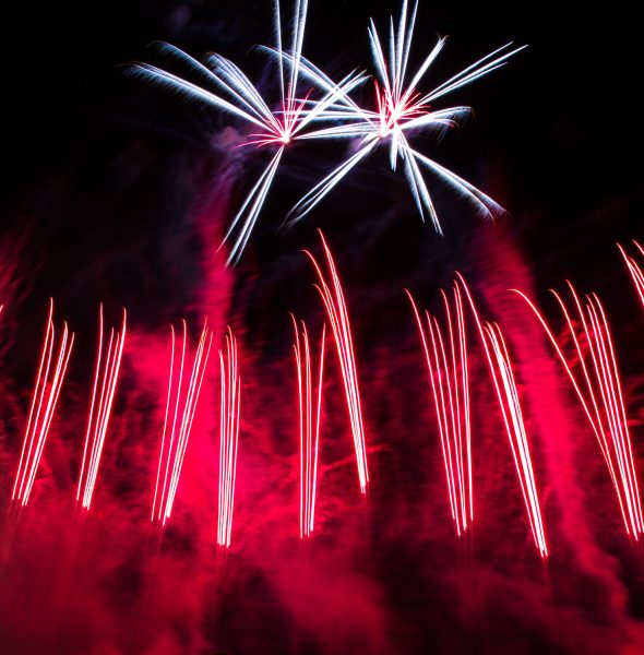 Observation des feux d’artifices