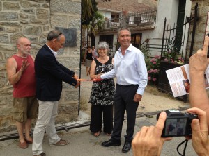 Inauguration du sentier des Arts       